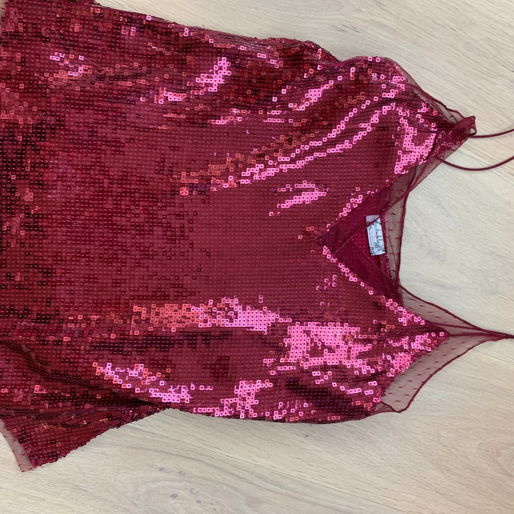 Red free people sequined too